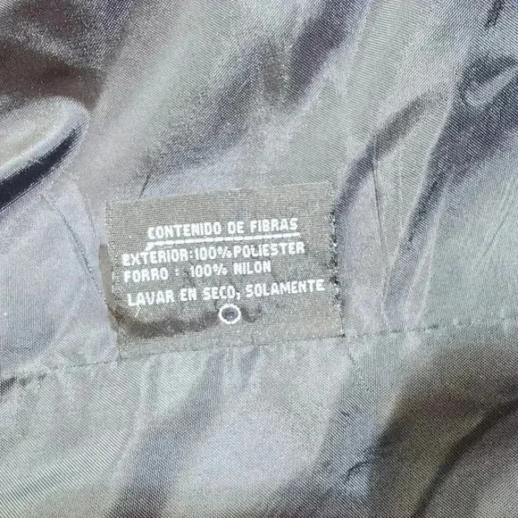 Black 3/4 length All weather nylon jacket by Braetan sz M - Picture 6 of 6